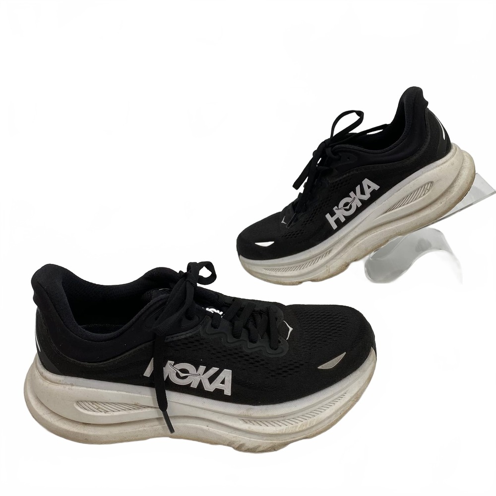 Hoka Black Sneakers Bondi 9 | Womens 7.5